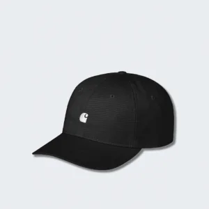 Carhartt Wip Madison Logo Cap Cotton Twill Black / White