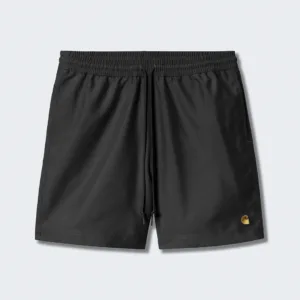 Carhartt Wip Chase Swim Trunks Polyester Black / Gold