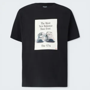 New Balance 574 Add T-Shirt Black