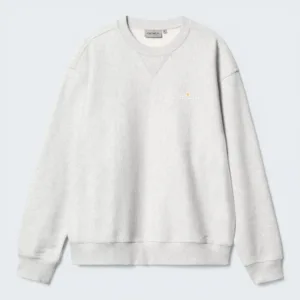 Carhartt Wip Label Sweatshirt Ash Heather