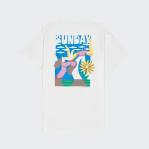 Olow Ecru Sunday T-Shirt