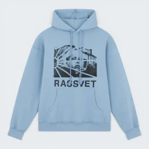 Rassvet Heritage Logo Hoodie Blue