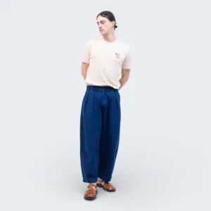Olow Blue Denim Cargeot Trousers