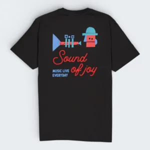 Olow Carbon Black Fanfare T-Shirt