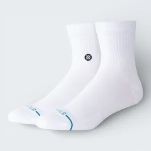 Stance Icon Quarter White