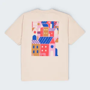 Olow Cream Loosefiting Tee