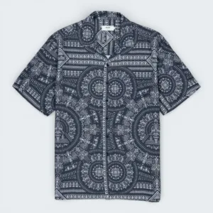 Olow Midnight Blue Aloha Kendari Shirt