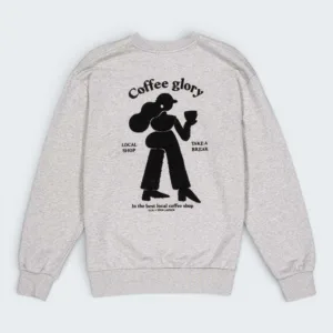 Olow Mottled Grey Coffe Glory Sweater