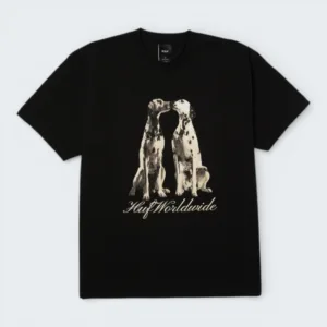 HUF Dogged SS T-Shirt Black