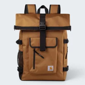 Carhartt Wip Philis Backpack Recycled Polyester Canvas Halminton Brown