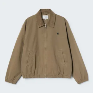 Carhartt Wip Madison Ripstop Jacket 'Columbia' Ripstop Dark Beech / Black, garment dyed