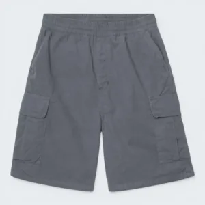 Carhartt Wip Mandler Cargo Short 'Dothan' Poplin Black, garment dyed