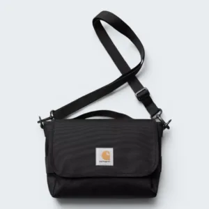 Carhartt Wip Kyle Shoulder Bag Recycled Polyester Canvas Black