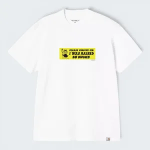 Carhartt Wip S/S Bumper Stickers T-Shirt White