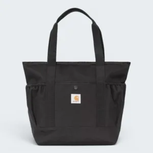 Carhartt Wip Clapton Tote Bag Recycled Polyester Canvas Black