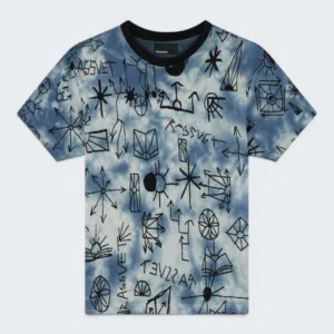 Rassvet Jacquard Scribble Tee Tie