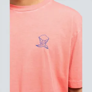Olow Loose Fitting Mineral Pink Cosima T-Shirt