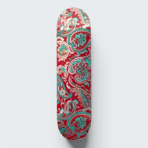 Evisen Paisley Red turquoise 8.125
