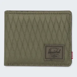 Herschel Roy Coin Wallet-Ivy Green Diamond