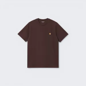 Carhartt Wip S/S Chase T-Shirt Palisander / Gold