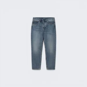 Carhartt Wip Newel Pant 'Maitland' Denim Blue, dark used wash