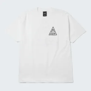 HUF X Spitfire STICKER TEE White