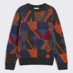 Thinking MU Pixel Matgi knitted Sweater