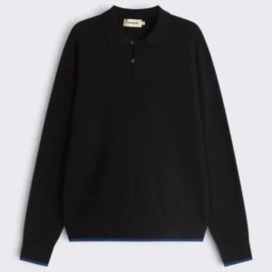 Thinking Mu Black Jesse Knitted Sweater