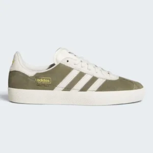 Adidas Gazelle ADV Olive Strata / Chalk White / Gold Metallic