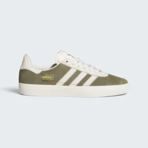 Adidas Gazelle ADV Olive Strata / Chalk White / Gold Metallic