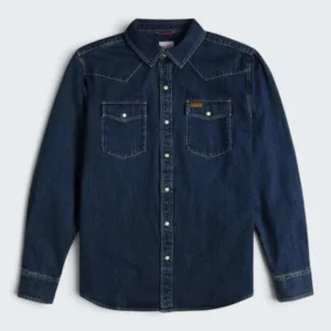 Topo Mountain Shirt Long Sleeve Denim