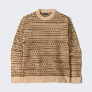 Patagonia Recycled Wool-Blend Sweater Snow Squail: Natural