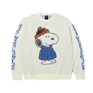 HUF Snoopy Puffer Sweater Blech