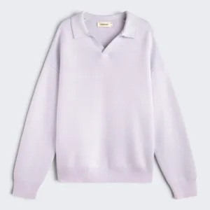Thinking Mu Light Lilac Aritz Knitted Sweater